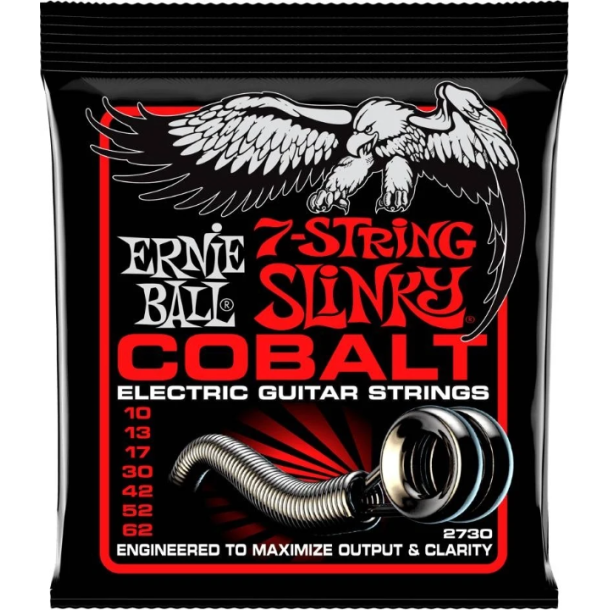 Ernie Ball 2730 7-String Cobalt Slinky Skinny Top